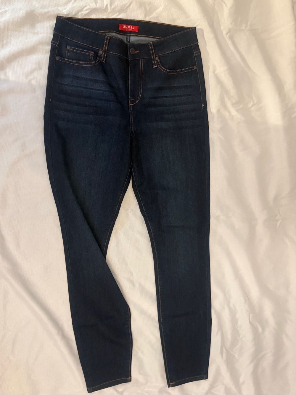 GUESS Dark Indigo Skinny Jeans